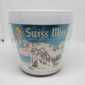 Vintage Swiss Miss Hot Chocolate Plastic Mug